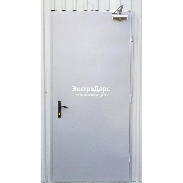 Противопожарная дверь EI 30 3 типа белая металлическая в Королёве  купить