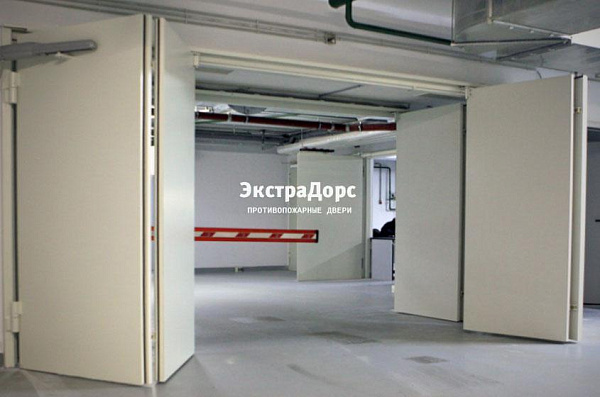 Складывающиеся автоматические противопожарные ворота в Королёве  купить